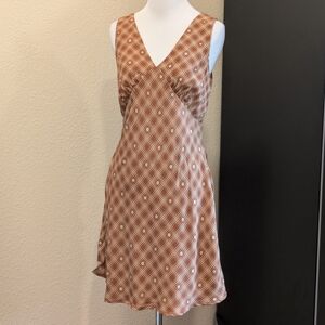Wild Fable Brown Plaid Sleeveless Mini Dress – Size S (NWT)